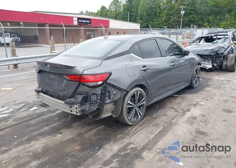 2021 Nissan Sentra Sr Xtronic Cvt из США, поврежденный, VIN 3N1AB8DVXMY250475